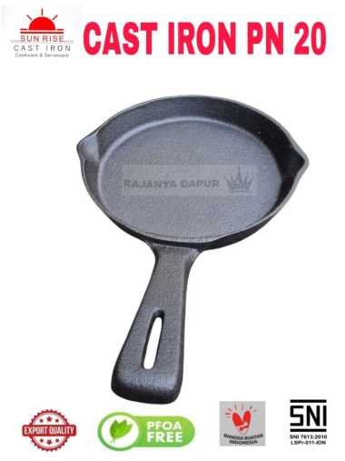 Hot plate ph 20 - hotplate nampan cast iron sunrise - cast iron tray - nampan cast iron - nampan bbq