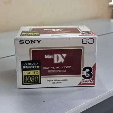 Sony Dvm63 Hd Dvc Mini Tape - 3 Pack