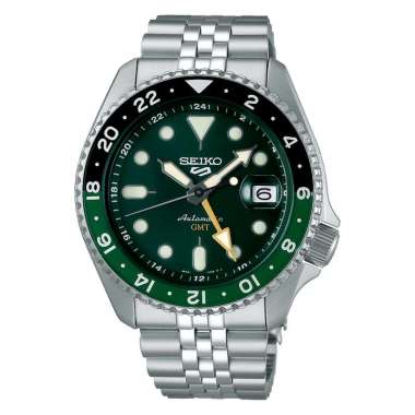 Seiko 5 GMT SSK035K1 SKX Series Automatic GMT - Jam Tangan Seiko Original
