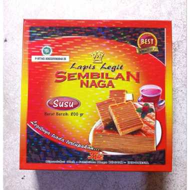 Sembilan Naga Kue Lapis Legit Original // Coklat // Pandan Original