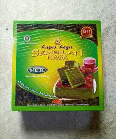 Sembilan Naga Kue Lapis Legit Original // Coklat // Pandan Pandan