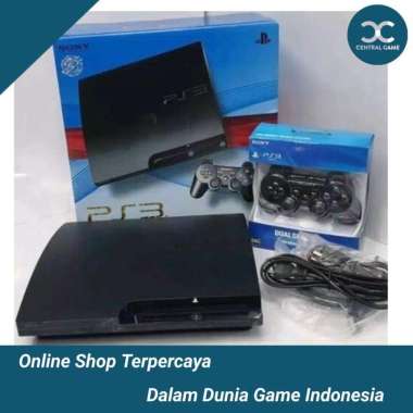 CONSOLE MESIN PS3 SLIM CONSOLE SONY PLAYSTATION 3 SLIM, MESIN SONY PLAYSTATION 3 SLIM, PLAYSTATION 3