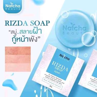 Natcha Beaute Thailand Rizda Soap-Whitening Face-Sabun Pembersih Muka-Cuci Wajah 50gr