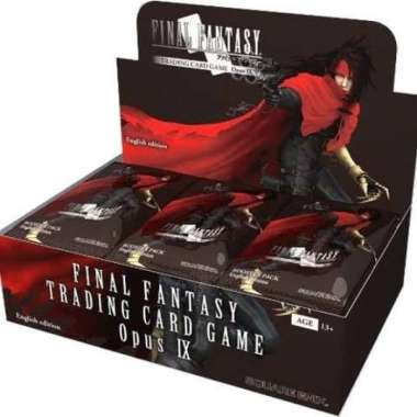Final Fantasy TCG Opus IX Collection Factory Sealed Booster Box