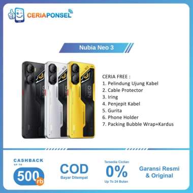 ZTE Nubia Neo 2 & Nubia Neo 3 5G 8/256GB NFC Unisoc T820 | Garansi Resmi ZTE Indonesia 1 Tahun No Bo