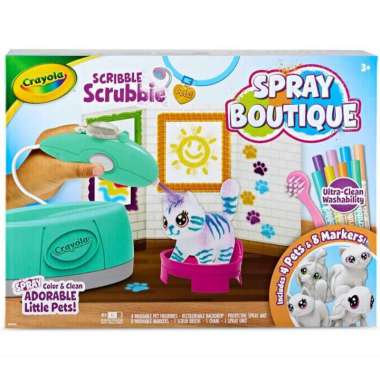 Mainan Crayola Scribble Scrubbie Spray Boutique