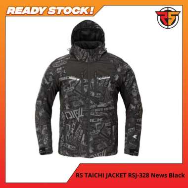 Jaket Pengendara RS TAICHI JACKET RSJ-328 News Black