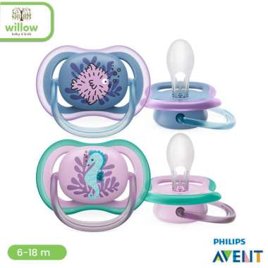 Dot Bayi - Avent Soother Air 6-18 X2 Girl