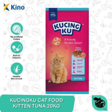 Kucingku Dry Cat Food Adult Kitten Makanan Kucing 20 Kg KITTEN TUNA