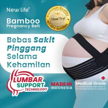 New Life Bamboo Pregnancy - Penyangga Perut Ibu Hamil Sabuk Hamil