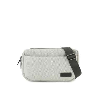 Hush Puppies Timmy Clutch / Messenger Bag Pria Light Grey