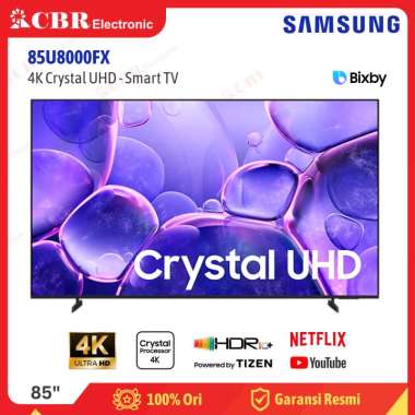 TV SAMSUNG 85 Inch LED 85U8000FX (4K Crystal UHD - Smart TV)