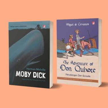 Iyig - Paket Novel The Adventures of Don Quixote - Buku Moby Dick - novel terjemahan