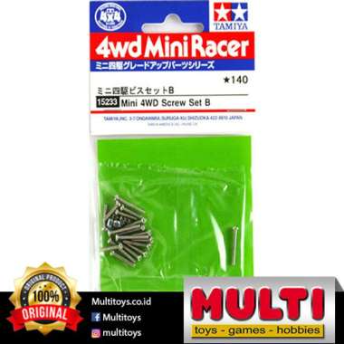 TAMIYA 15233 MINI 4WD SCREW SET B 99859