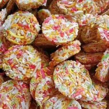 Krupuk Kerupuk Grandong Mentah Rasa Bawang Mekar Enak Gurih Kiloan Murah