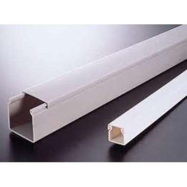 NISO Ducting / Kabel Duct / Pelindung Kabel / Wiring Cable Duct PVC Panjang 70cm / 1 meter / 1,45 me