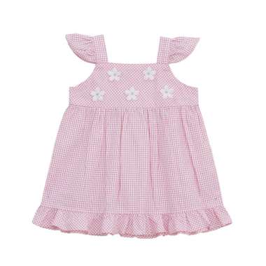 TORIO Pretty Pink Jasmine Dress - Dress Anak Perempuan 18-24M