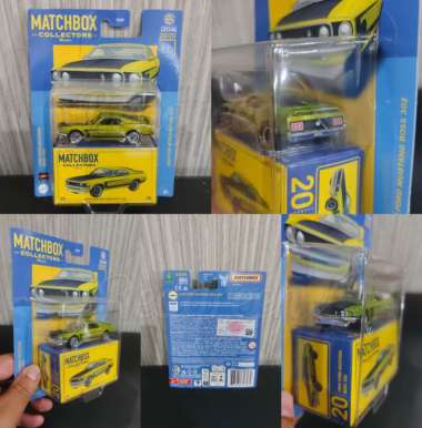 mainan anak diecast Matchbox Collectors 1969 Ford Mustang Boss 302 Yellow miniatur mobil die cast ma