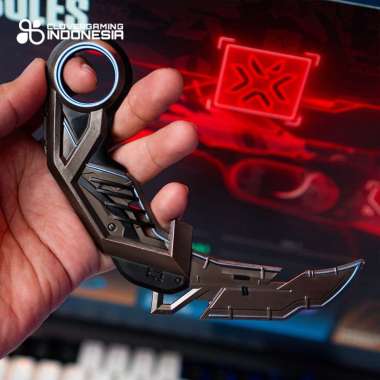 Karambit Valorant RGX Series Accessories Video Game Cosplay Props Blue