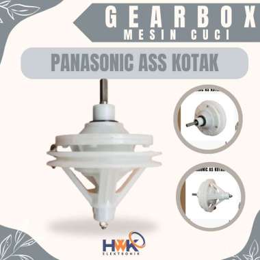 GEARBOX MESIN CUCI PANASONIC 2 TABUNG ASS KOTAK ORIGINAL GEAR BOX MESIN CUCI / GEARBOX MESIN CUCI 2 