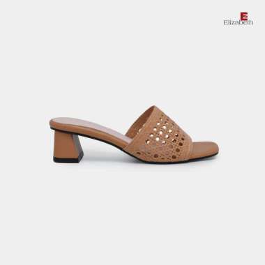 Elizabeth Shoes - Sandal Wanita | Chunky Heels 0339-0067 40 Camel