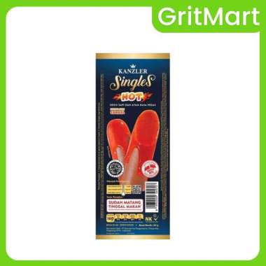 Kanzler Singles Hot Sosis Sapi dan Ayam Rasa Pedas 65 gr