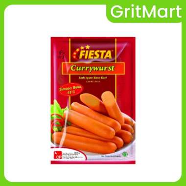 Fiesta Currywurst | Fiesta Sosis Ayam Rasa Kari 300 gr