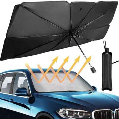Payung Kaca Depan Mobil Penghalang Penutup Sinar Matahari Krey Sun Shield