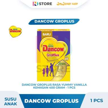 Dancow Groplus Rasa Yummy Vanilla Kemasan 400 Gram