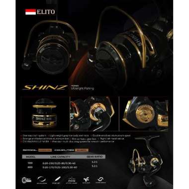 Reel Elito Shinz Ultra Light 500/ 800 800