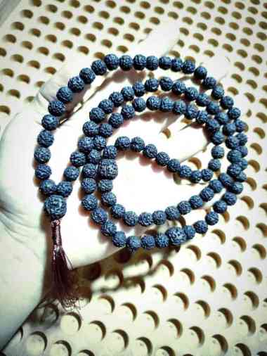 TASBIH 99 JENITRI HITAM RUDRAKSHA HITAM 99 BUTIR HITAM