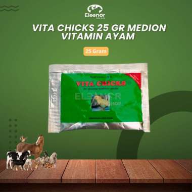 Vita Chicks 25 Gr Medion Vitamin Ayam Multivitamin Anak Ayam