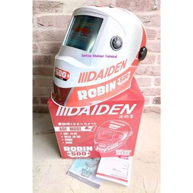 DAIDEN ROBIN 500 Kedok Topeng Helm Las Otomatis Welding Auto Dark