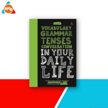 Buku Bahasa inggris,Bahasa jerman,Vocabulary Grammar Tenses Conversation - Anak Hebat Indonesia Voca