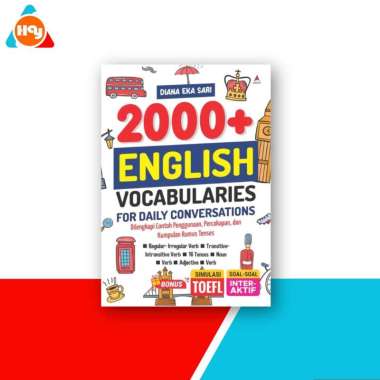 Buku Bahasa inggris,Bahasa jerman,Vocabulary Grammar Tenses Conversation - Anak Hebat Indonesia 2000