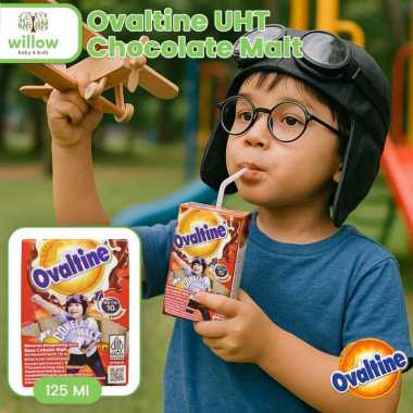 Susu Kemasan - Ovaltine UHT Chocolate Malt 125Ml