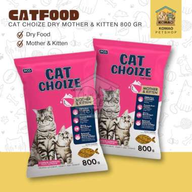 CAT CHOIZE DRY MOTHER & KITTEN 800GR - Makanan Kucing Kering Dry Food Cat Choize Dry Mother & Kitten