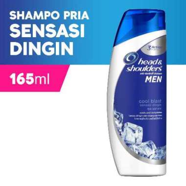 Promo Harga Head & Shoulders Men Shampoo Cool Blast 165 ml - Blibli