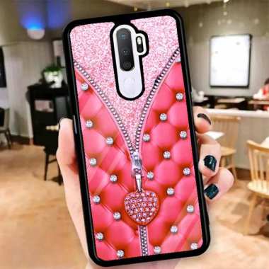 Custom Case Casing Glosy Tempered Glass Cover Belakang Skin Hp Xiaomi Redmi A2 Lite, 5 Plus, 6x, S2 