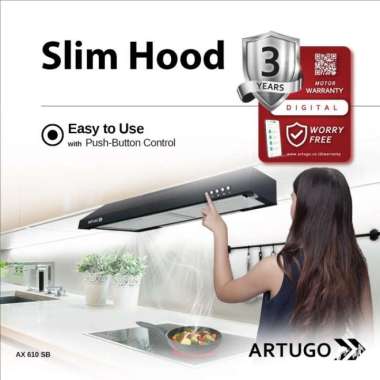 Artugo AX6101SB Cooker Hood