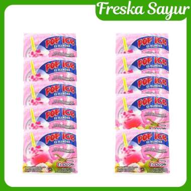 Pop Ice Rasa Es Doger 1 Renceng (Isi 10 Pcs)