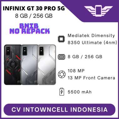 INFINIX GT 30 PRO 5G 8/256GB GARANSI RESMI - PROMO