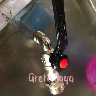 ( 3/4” ) Keran Kran air / Taman / Tembok / Kamar mandi / WC / Toilet panjang 3/4 inch in inchi Not S