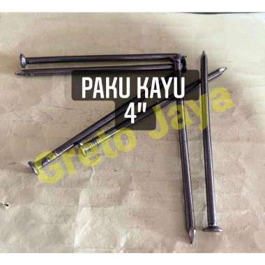 ( 4" ) Paku Kayu 10cm 10 cm Biasa 4 inch in inc Not Specified