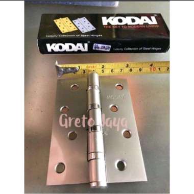 ( KODAI ) Engsel Pintu 4” Tebal Jendela Kupu Kupu 4 inch in inchi Crom Krom Stainless Stenlis Stainl