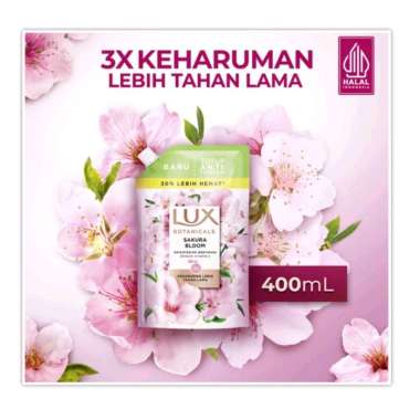 Lux Sakura Blossom 400 ml Sabun Mandi Cair