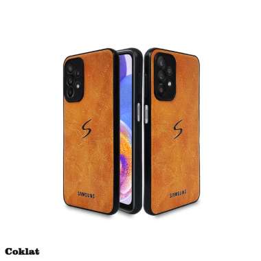 [ CUCI GUDANG ] Casing Hp For Samsung A13 4G Premium Leather Case Softcase Casing Kulit Slim Cover W