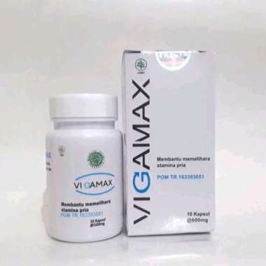 Vigamax Asli Original Kapsul Herbal Kesehatan Pria Terbaik