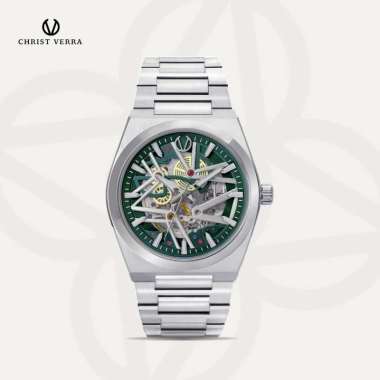 Christ Verra Casual Men's Watches Jam Tangan Pria Automatic Luxerno Series CV 110819G-11 GRN