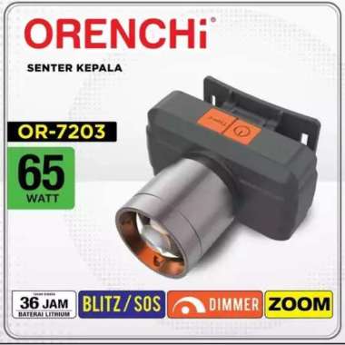 Senter Kepala Zoom 65W Orenchi OR-7203